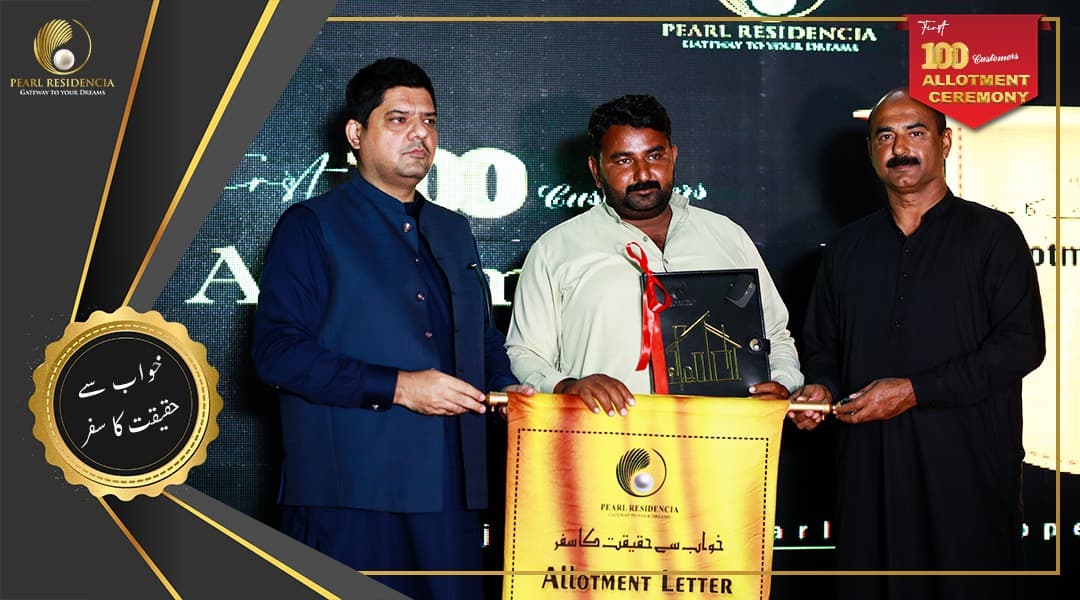 Pearl Residencia allotment ceremony Event