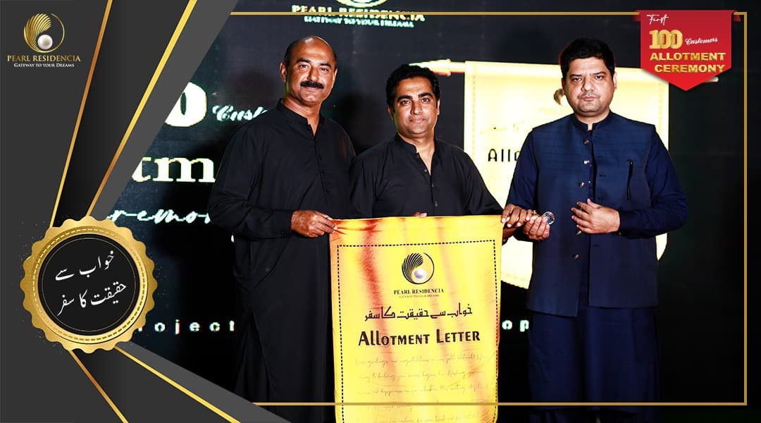 Pearl Residencia allotment ceremony Event