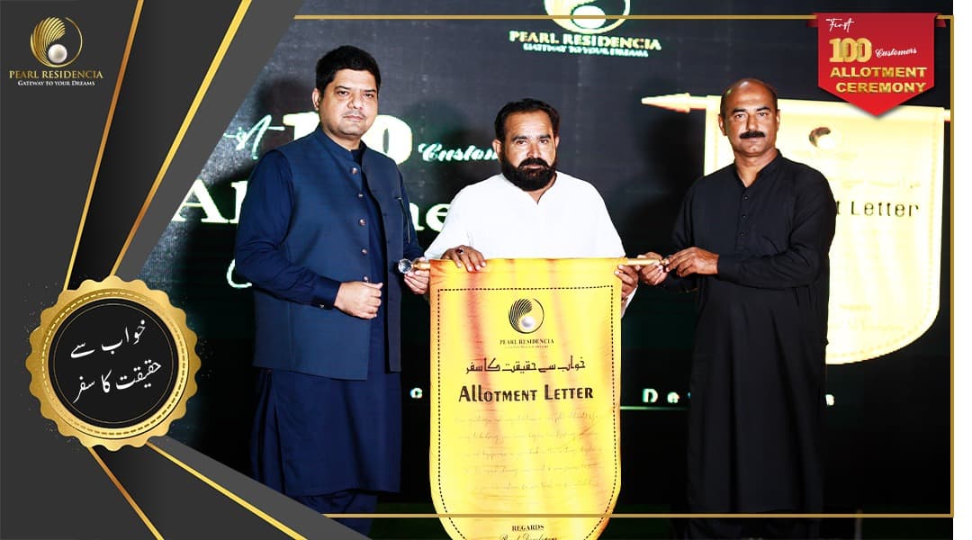 Pearl Residencia allotment ceremony Event